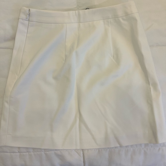 Express High Waisted Button Tab Mini Skirt - Picture 4 of 5